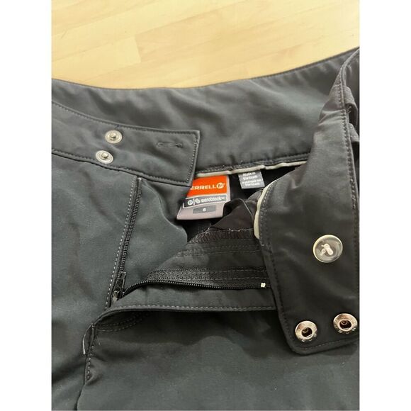 Merrell Aeroblock Women Black Pants Size 8 Hiking Active Flap-Pockets Outdoor - Picture 11 of 14